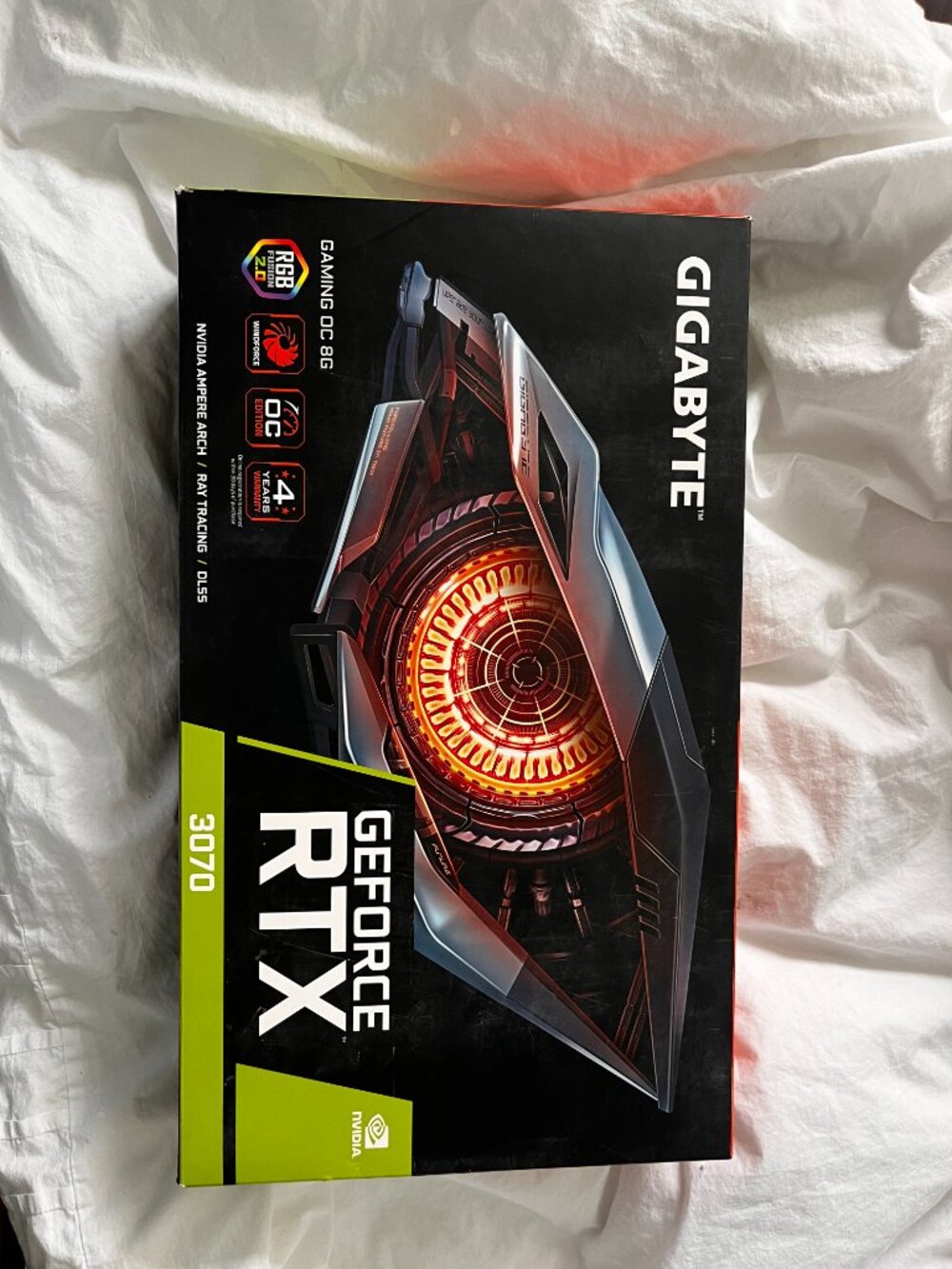 Gigabyte RTX 3070 Gaming OC 8G — 8GB GDDR6 GPU — Original Box